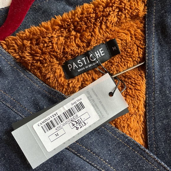 Pastiche Denim Mini Dress/Vest - Picture 2 of 5